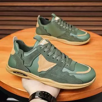 Модные новые осенние мужские туфли, дышащие легкие кроссовки, модные универсальные кроссовки для вождения, ходьбы, тенниса для мужчин, спортивная повседневная обувь 39 чёрный