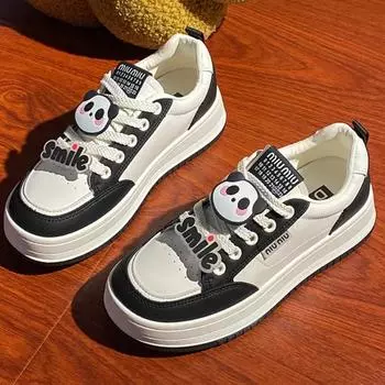 Модные новые повседневные кроссовки из кожи на платформе для женщин, дизайнерские женские кроссовки с мягкой подошвой, модные повседневные кроссовки для спорта на открытом воздухе Zapatos Mujer 35