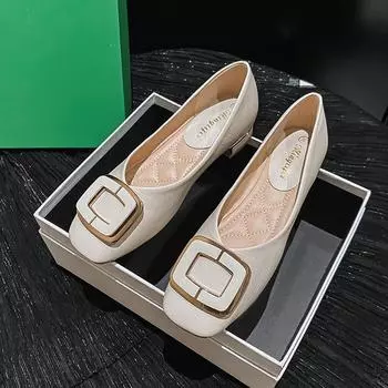 Модные новые туфли для женщин, туфли-лодочки, модные дизайнерские туфли на высоком каблуке, женская повседневная обувь для вечеринок 35 бежевый