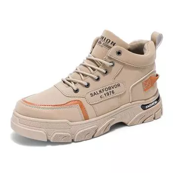 Модные новые высококачественные мужские рабочие туфли для отдыха, спорта, походов, удобные нескользящие износостойкие мужские повседневные туфли 39