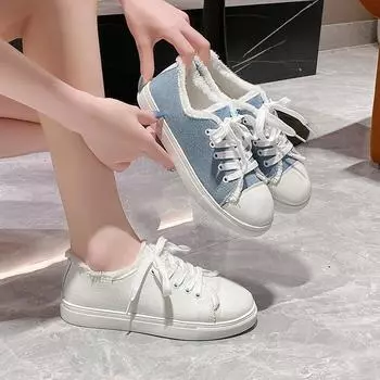 Модные новые женские туфли из вулканизированной кожи с круглым носком на шнуровке для женщин на платформе с плоским дном, женская обувь на открытом воздухе, модные нескользящие туфли с низким верхом 36 небесно-голубой