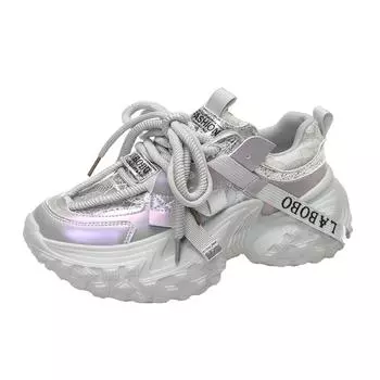 модные новые зимние женские туфли из вулканизированной кожи на платформе со шнуровкой для женщин, уличные плоские женские кроссовки с цветочным узором, модные нескользящие туфли на плоской подошве 35 фиолетовый