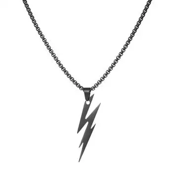 Модные Очаровательные Ювелирные Изделия Из Нержавеющей Стали Змеиная Кость Цепь Молния Ожерелье Женщины золотой