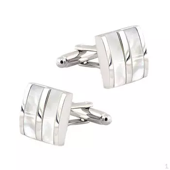 Модные очаровательные латунные ракушки, деловые запонки, свадебная вечеринка, фестиваль, подарок