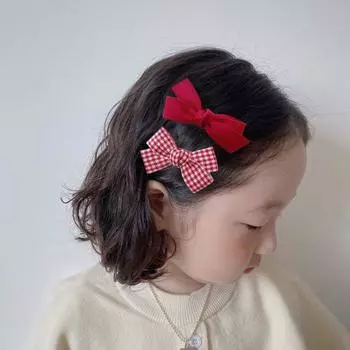 Модные очаровательные мягкие дети Шпилька Свадьба Праздник Малышка Девушка Бант Аксессуары для волос Ежедневная одежда L