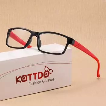 Модные очки для чтения для мужчин и женщин +1.0 чёрный