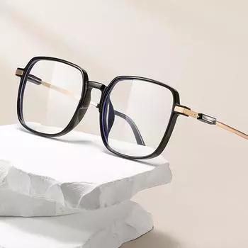 Модные очки для чтения для женщин, блокирующие синий свет, очки для пресбиопов, линзы высокой четкости, пружинный шарнир +1 шампанского