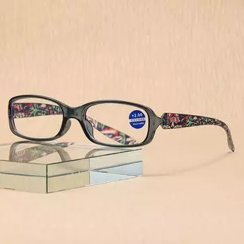 Модные очки для чтения для женщин, полнокадровые очки для пресбиопии и гиперметропии +1,0 +1,5 +2,0 +2,5 +3,0 +3,5 +4,0 +1.0 красный