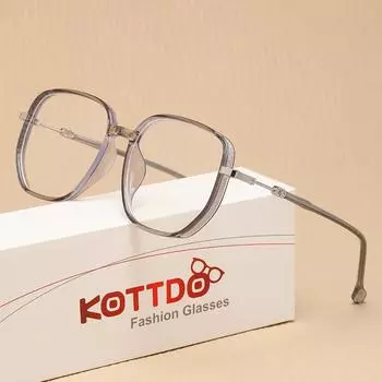 Модные очки для чтения Очки с защитой от синего света +1.0 белый