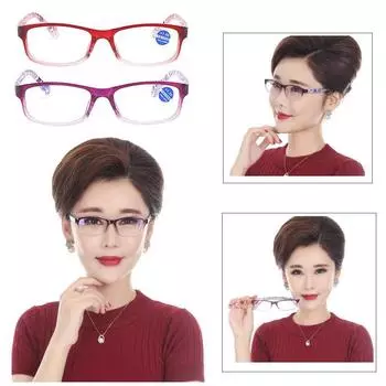 Модные очки для чтения, полнокадровые очки с цветочным храмом, удобные портативные очки для защиты от радиации и усталости, очки для пресбиопии 1.0 фиолетовый
