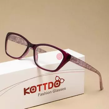 Модные очки для чтения с защитой от синего света, очки для чтения +1.0 чёрный