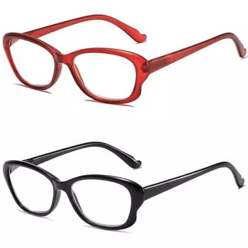 Модные очки для чтения, женские прозрачные очки, очки для чтения с защитой от синего света, очки для дальнозоркости Strength 1