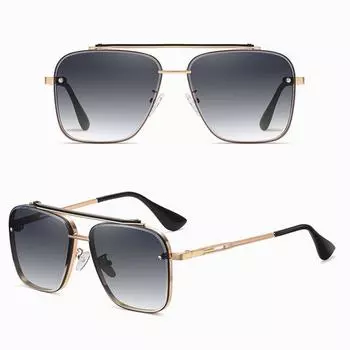 Модные очки Панк-очки Солнцезащитные очки в металлической оправе Солнцезащитные очки Очки для вождения