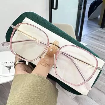 Модные очки с защитой от синего света, женские роскошные ацетатные квадратные оптические очки, компьютерные очки, женские очки