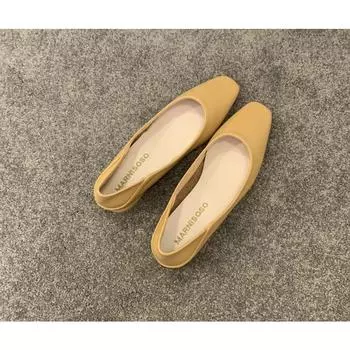 Модные однобортные туфли женские корейские повседневные однобортные туфли новые весенние и осенние разноцветные туфли на мягкой подошве на высоком каблуке женские каблуки 35 коричневый