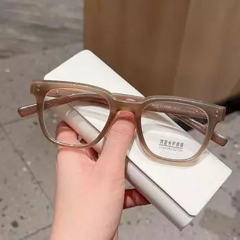 Модные оправы для очков в стиле ретро без макияжа в стиле интернет-знаменитостей для мужчин и женщин, которые можно сочетать с очками для близорукости и рецептурными очками