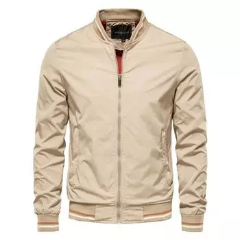 Модные осенние куртки для мужчин, однотонные повседневные бейсбольные мужские куртки, одежда, верхняя одежда, мужские куртки-бомберы больших размеров XXXXL белый