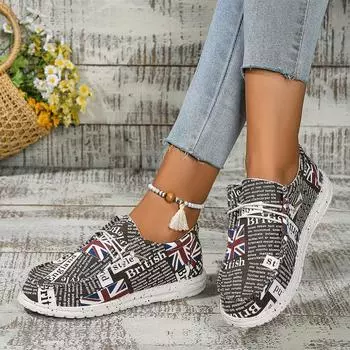 модные осенние женские туфли на плоской подошве с круглым носком на плоской подошве для женщин, нескользящие легкие повседневные туфли на платформе с эластичной резинкой 35