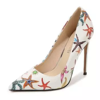 Модные остроносые женские туфли-лодочки на шпильке, большого размера, для банкета, ночного клуба, сексуальные 35