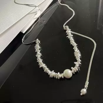 Модные ожерелья для женщин. Ювелирные изделия серебряный