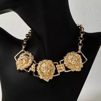 Модные ожерелья для женщин. Ювелирные изделия золотой