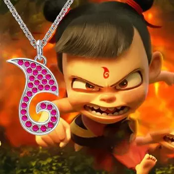 Модные ожерелья для женщин. Ювелирные изделия красный