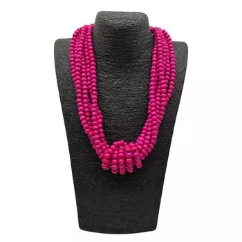 Модные ожерелья для женщин. Ювелирные изделия розовый