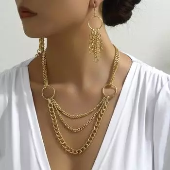 Модные ожерелья для женских ювелирных изделий серебряный