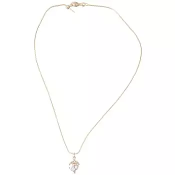 Модные ожерелья ручной работы, модное ожерелье «Вишня/Зонтик» с регулируемой длиной для любителей моды 2 белый