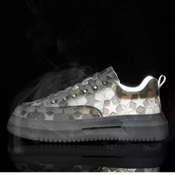 Модные парусиновые туфли 2024 года, весна-осень, повседневные туфли на плоской подошве, дышащие, толстые, низкие, спортивные, повседневные туфли для мужчин 39 серый