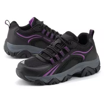 Модные пары походные туфли для женщин сетчатые дышащие кроссовки на платформе мужские нескользящие спортивные скальные туфли 39 серый