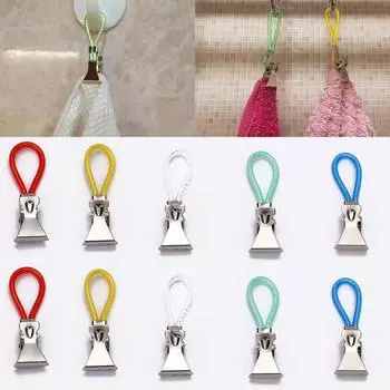 Модные петли, крючки, вешалки для полотенец, прищепки для одежды, зажимы для бытовых полотенец, подвесные зажимы для кухни, 5 шт./компл. 5Pcs