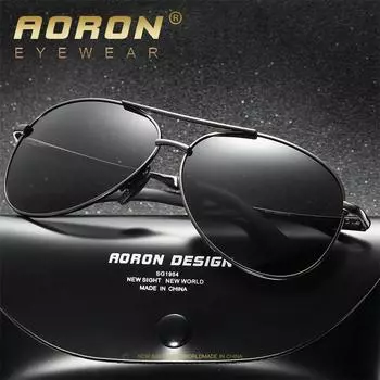 Модные поляризационные солнцезащитные очки день-ночь, брендовый дизайн, солнцезащитные очки с металлической оправой, зеркальные линзы для мужчин и женщин, солнцезащитные очки ночного видения для вождения на открытом воздухе