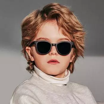 Модные поляризованные солнцезащитные очки для малышей и детей S8444 — защита от ультрафиолета для мальчиков и девочек
