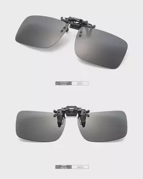 Модные поляризованные солнцезащитные очки с покрытием для близорукости и линзы для ночного видения