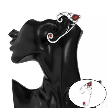 Модные полые женские серьги-каффы