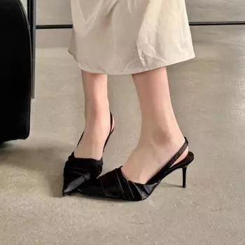 Модные, популярные летние женские туфли, однотонные, с острым носком, на шпильках, большого размера, для банкета, свадьбы, с одной пряжкой, женские туфли на высоком каблуке 35 абрикосовый