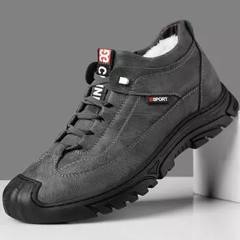 Модные, популярные мужские хлопковые ботинки, зимние ботинки для отдыха на природе, мужские ботильоны, теплая повседневная обувь, подошвы ручной работы, бесплатная доставка 38