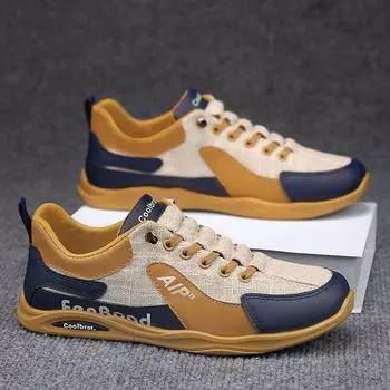 Модные повседневные кроссовки мужские удобные дышащие мужские кроссовки на массивной платформе дизайнерская спортивная обувь мужская уличная обувь 4.0 2 отзыва 39 чёрный