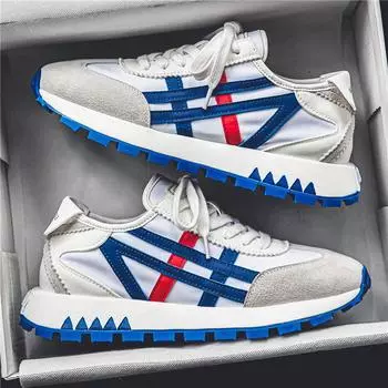 Модные повседневные кроссовки мужские удобные дышащие низкие кроссовки на платформе мужские дизайнерские полосатые спортивные туфли мужские уличные туфли 39 хаки