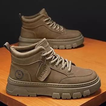 Модные повседневные кроссовки Повседневная обувь Мужские кроссовки Мокасины Спортивная и обувь для отдыха для мужчин Ботильоны Износостойкая мода Новинка 39 хаки