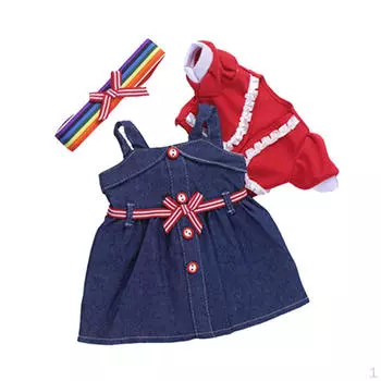 Модные повседневные наряды для кукол ручной работы для кукол 45,72 см и