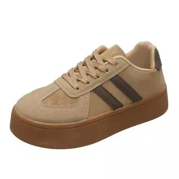 Модные повседневные новые дизайнерские роскошные кроссовки для женщин весна-осень увеличенная платформа кроссовки женские корейские Zapatos De Mujer 35