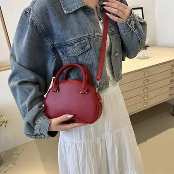 Модные повседневные сумки для женщин, модные нишевые дизайнерские сумки-ракушки, новые весенние повседневные сумки-мессенджеры через плечо чёрный