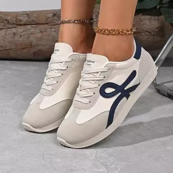 Модные повседневные туфли на плоской подошве из вулканизированной кожи Женская обувь для прогулок на открытом воздухе Женские кроссовки Женские удобные классические туфли 40