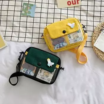 Модные повседневные уличные сумки-мессенджеры, сумки через плечо белый