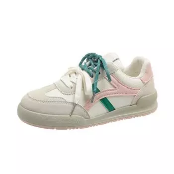 Модные повседневные весенне-осенние кроссовки для женщин из мягкой кожи белого цвета, роскошные женские новые дизайнерские легкие туфли Zapatos De Mujer 36