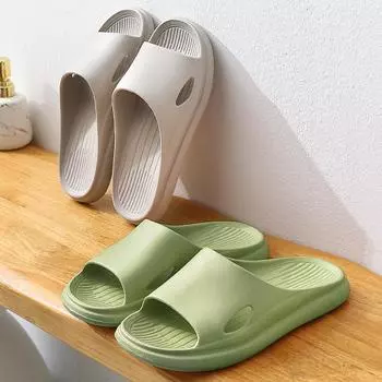 Модные повседневные женские тапочки из ЭВА с противоскользящей подошвой 36 белый