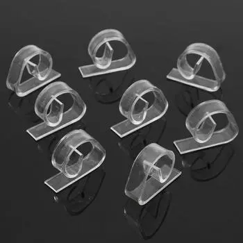 Модные принадлежности для пикника на вечеринку, свадьбу, мероприятие, пластиковый держатель для чехла на стол, прозрачный зажим для скатерти