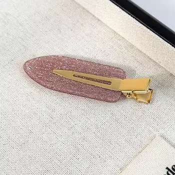 Модные Простые Изящные Блестящие Бесследные Заколки для Волос Зажим для Челки для Женщин Девушек Шпилька Инструмент для Укладки Женские Заколки Головной Убор Новинка